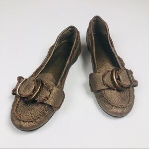Bella Vita Couture Bronze Moccasins Wide